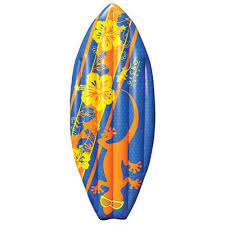 83336 Gecko Hawaii Surfboard Mattress - TOYS & GAMES